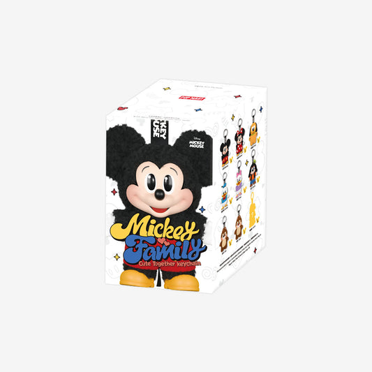 Pop Mart Mickey Family Sevimli Anahtarlık Serisi – Sürpriz Figürler (Orlinal)